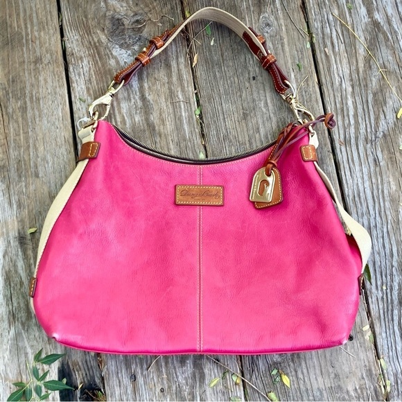 Dooney & Bourke Bags Dooney Bourke Hot Pink Pebbled Leather